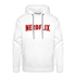 Nerdflix Lustiges Nerd Computer Freak Geschenk Premium Hoodie - weiß