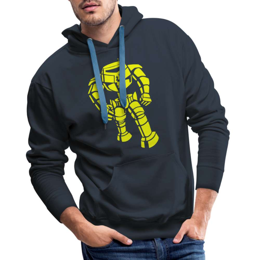 Roboter inspiriert von Sheldon Coopers Premium Hoodie - Navy