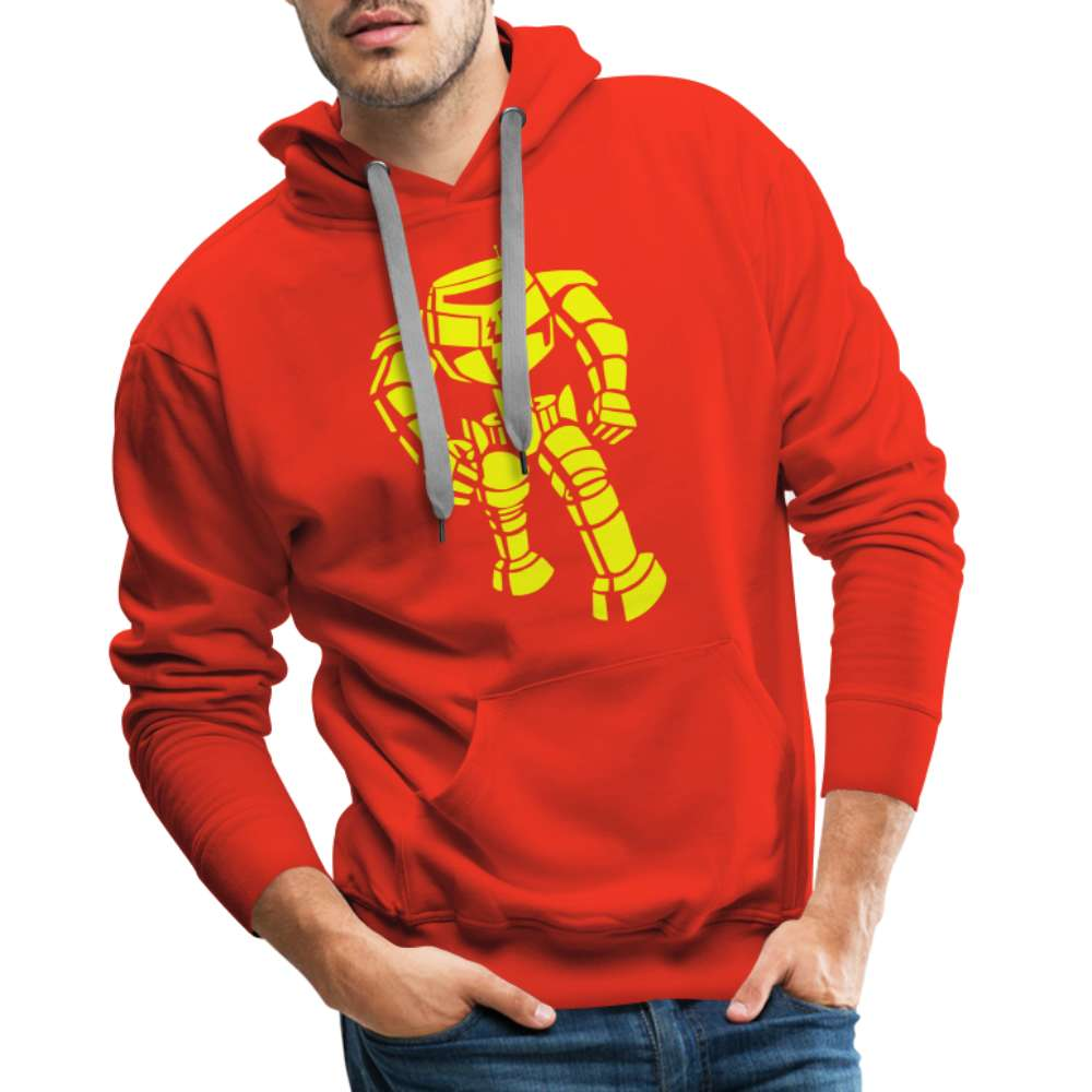 Roboter inspiriert von Sheldon Coopers Premium Hoodie - Rot