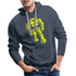 Roboter inspiriert von Sheldon Coopers Premium Hoodie - Jeansblau