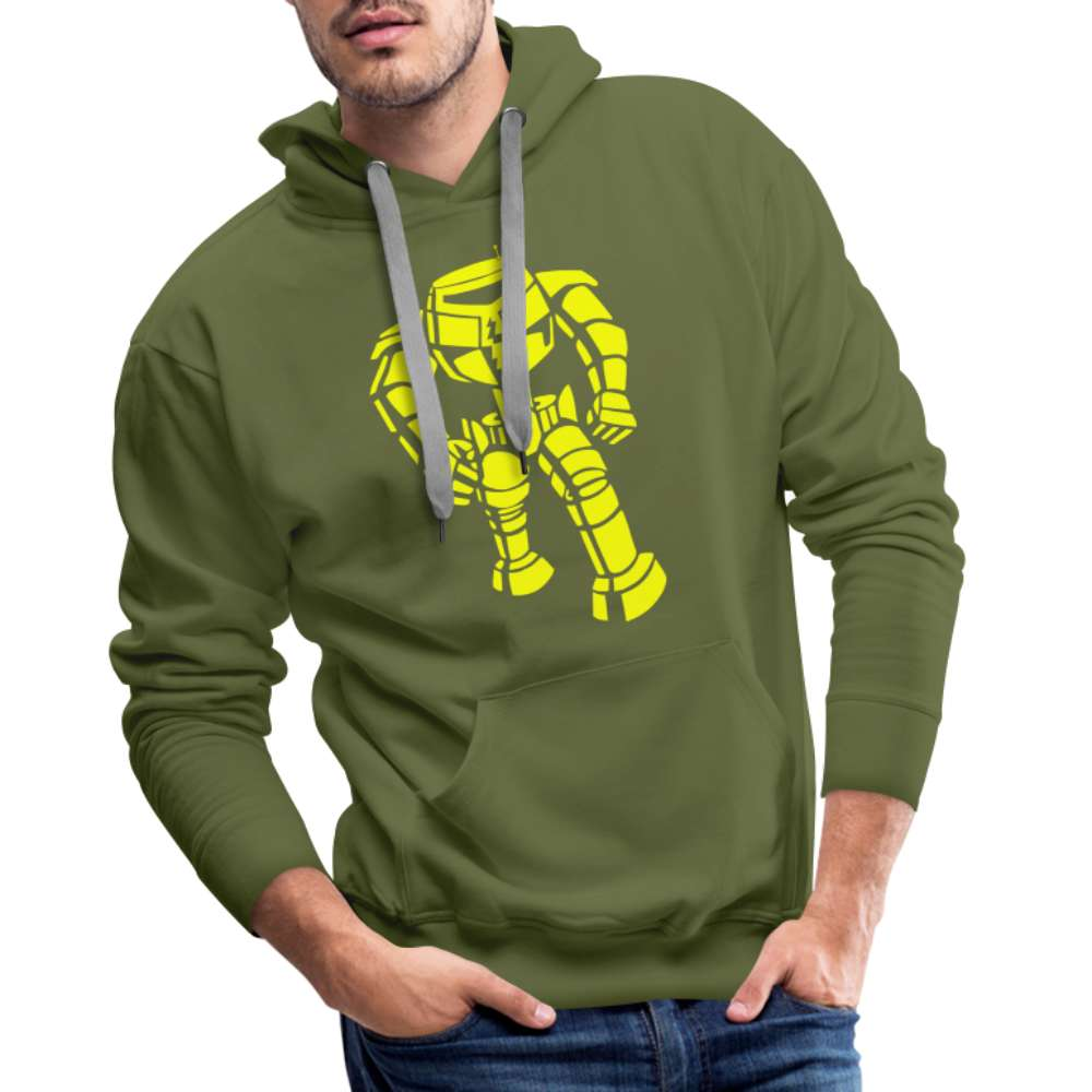 Roboter inspiriert von Sheldon Coopers Premium Hoodie - Olivgrün