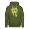 Roboter inspiriert von Sheldon Coopers Premium Hoodie - Olivgrün