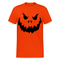 Halloween Kostüm Kürbis Gesicht Lustiges T-Shirt - kräftig Orange