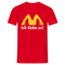 MC Donalds Parodie - Ich liebe es Lustiges T-Shirt - Rot