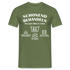 61. Geburtstags T-Shirt Schonend Behandeln - Das gute Stück is schon 61 Lustiges Geschenk Shirt - Militärgrün