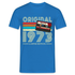 50. Geburtstag Jahrgang 1973 Retro Kassette 80s Limited Edition Geschenk T-Shirt - Royalblau