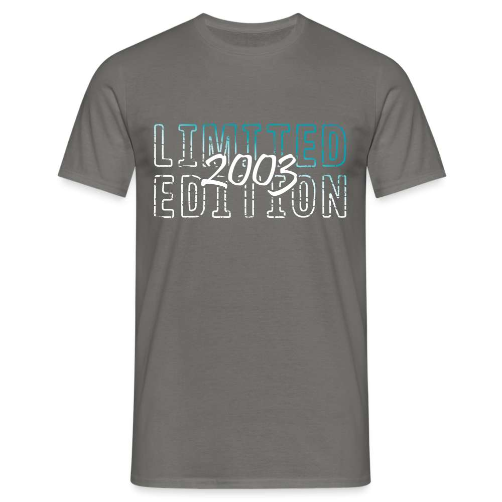 20. Geburtstag Jahrgang 2003 Limited Edition Geschenk T-Shirt - Graphit