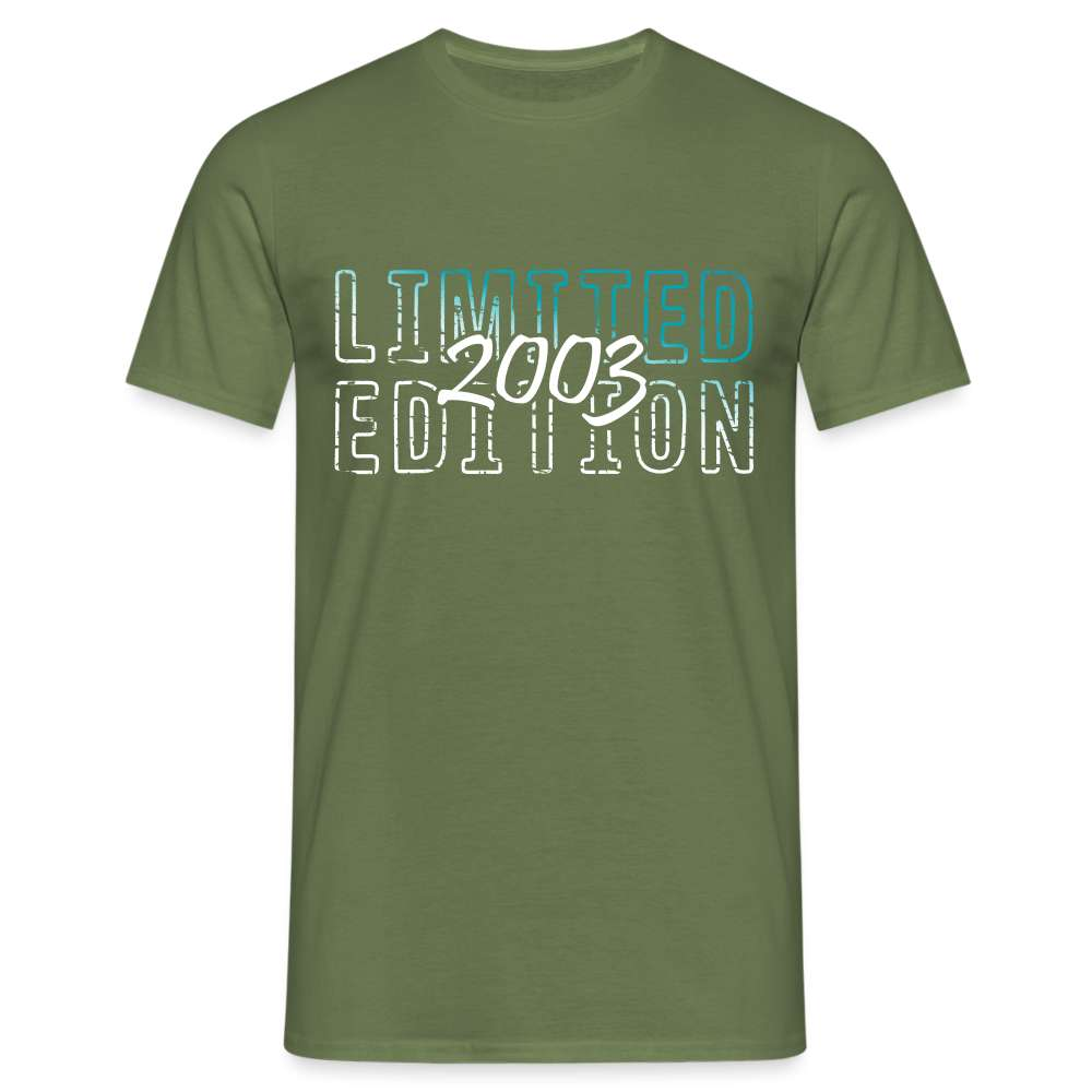 20. Geburtstag Jahrgang 2003 Limited Edition Geschenk T-Shirt - Militärgrün