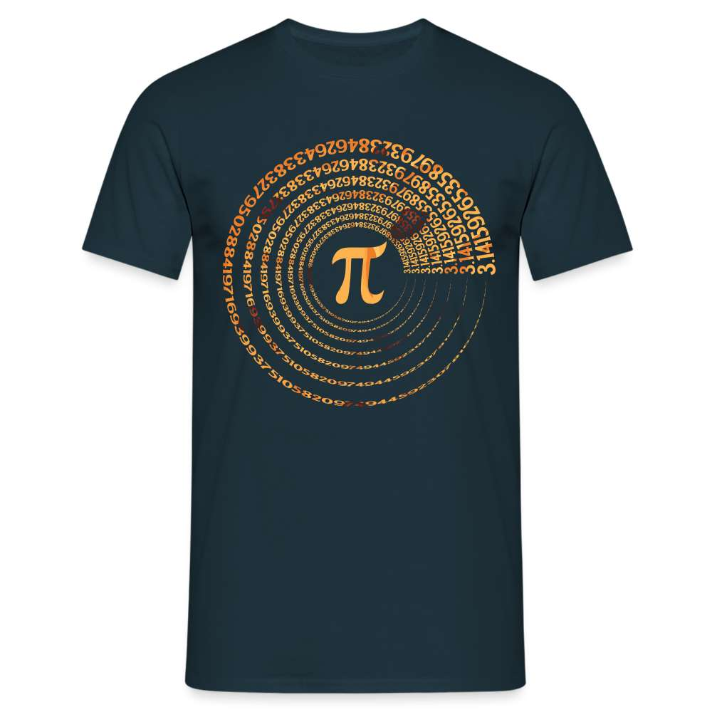 Pi Mathe Lehrer T-Shirt - Navy