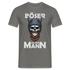 Wikinger Totenkopf Böser Alter Mann T-Shirt - Graphit