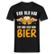 Bierliebhaber Der tut nix der will nur sein Bier Geschenkidee T-Shirt - Schwarz