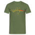 VU Meter Shirt Musik Anlage VU Meter Pegel Anzeige T-Shirt - Militärgrün