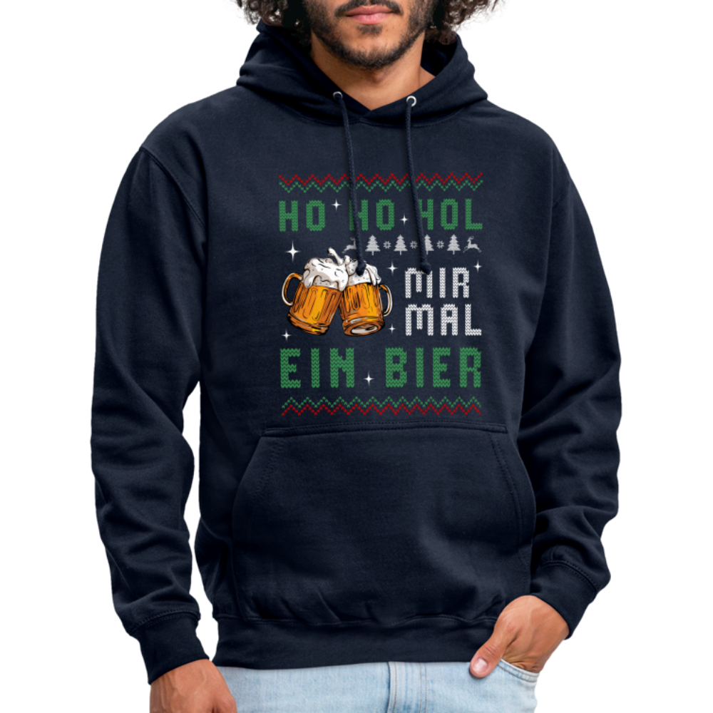 Lustig Weihnachtsoutfit Ugly Christmas Sweater Weihnachts Unisex Hoodie - Navy