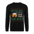 Lustig Weihnachtsoutfit Ugly Christmas Sweater Weihnachts Unisex Pullover - Schwarz