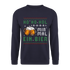 Lustig Weihnachtsoutfit Ugly Christmas Sweater Weihnachts Unisex Pullover - Navy