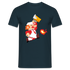 Super Mario Bier Retro Gaming Lustiges T-Shirt - Navy