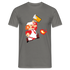 Super Mario Bier Retro Gaming Lustiges T-Shirt - Graphit