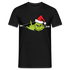 Weihnachten Grinch Mittelfinger Lustiges Weihnachts Geschenk T-Shirt - Schwarz