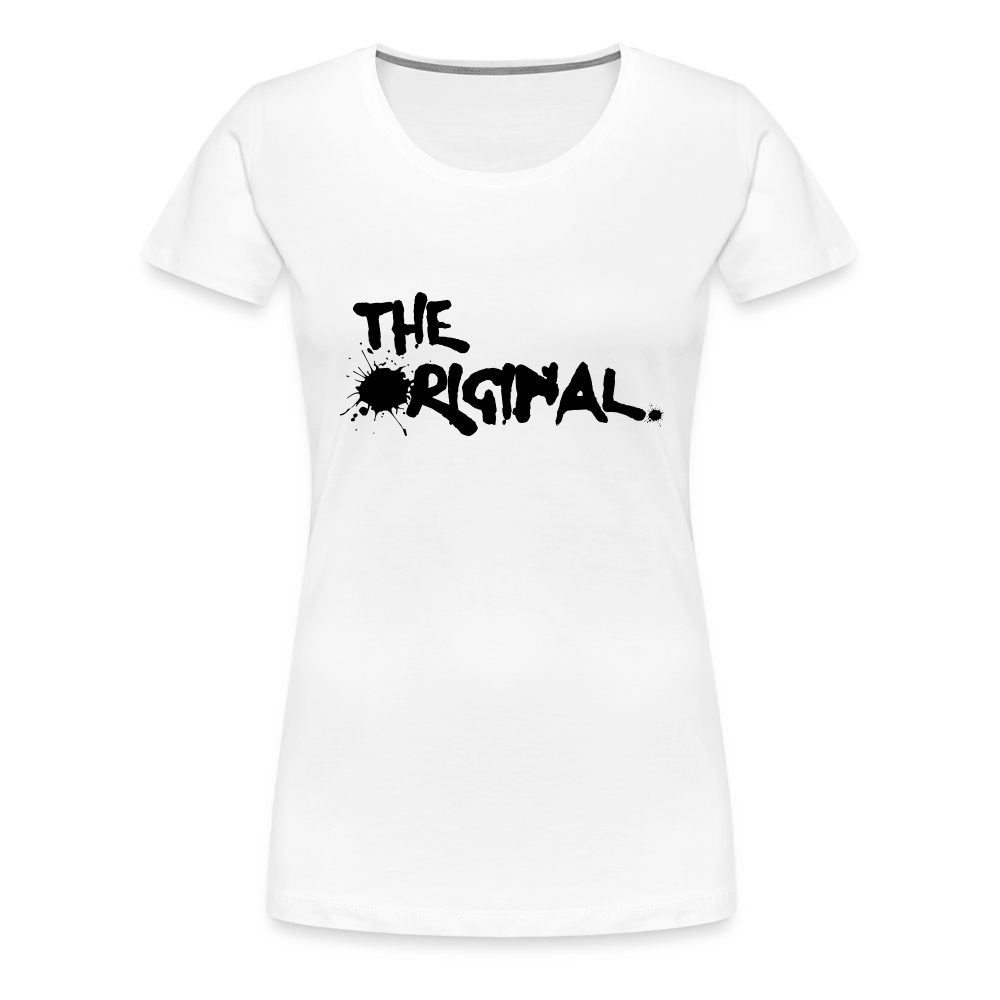 The Original Witziges Spruch Frauen Premium T-Shirt - weiß