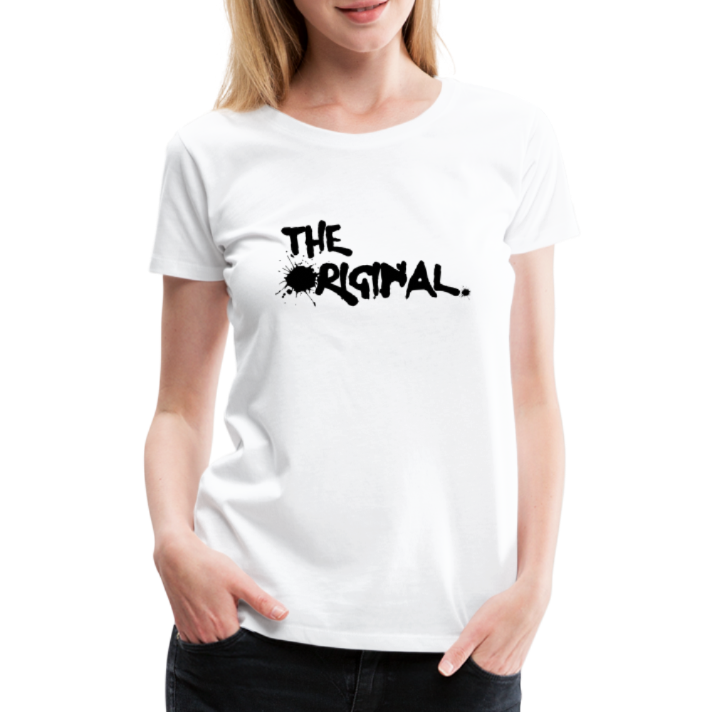 The Original Witziges Spruch Frauen Premium T-Shirt - weiß