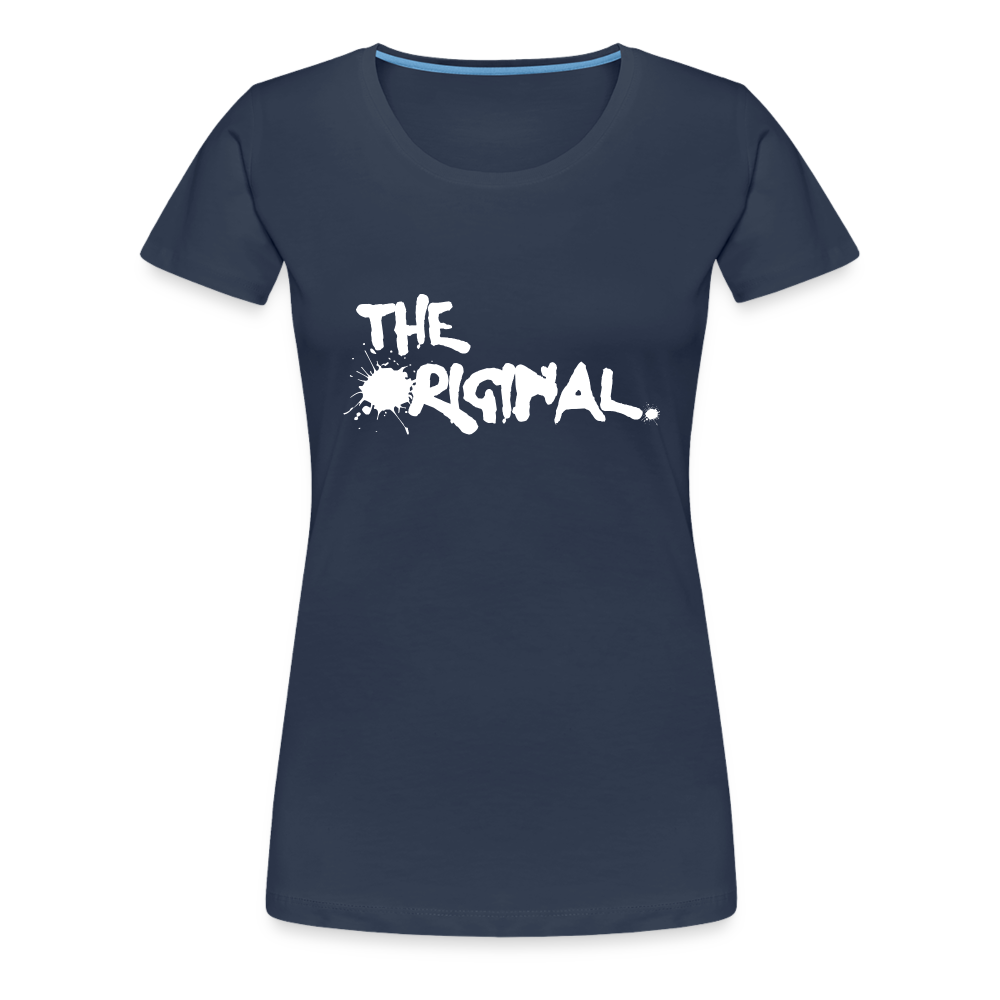 The Original Witziges Spruch Frauen Premium T-Shirt - Navy