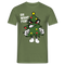 Lustiger Weihnachtsbaum - oh what fun - Weihnachts Muffel T-Shirt - Militärgrün