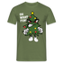 Lustiger Weihnachtsbaum - oh what fun - Weihnachts Muffel T-Shirt - Militärgrün