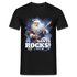 Weihnachten Santa Rocks Lustiges Weihnachts T-Shirt - Schwarz