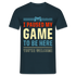 Gamer Shirt Paused my game to be here Lustiges Gamer Geschenk T-Shirt - Navy
