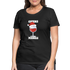 Weihnachtsoutfit Weinliebhaber Cheers Mädels Frauen Premium T-Shirt - Schwarz