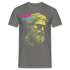 Epictetus Hipster Chill Vibes Bart und Brille T-Shirt - Graphit