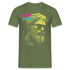 Epictetus Hipster Chill Vibes Bart und Brille T-Shirt - Militärgrün