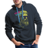 Epictetus Hipster Chill Vibes Bart und Brille T-Shirt Premium Hoodie - Navy