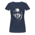 Black Woman Black Power Damen Premium T-Shirt - Navy