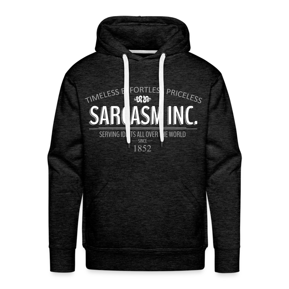 Sarkasmus Sarcasm inc. Lustiger Herren Hoodie - Anthrazit