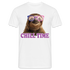 Lustiges Faultier mit Sonnenbrille Chill Time T-Shirt - weiß
