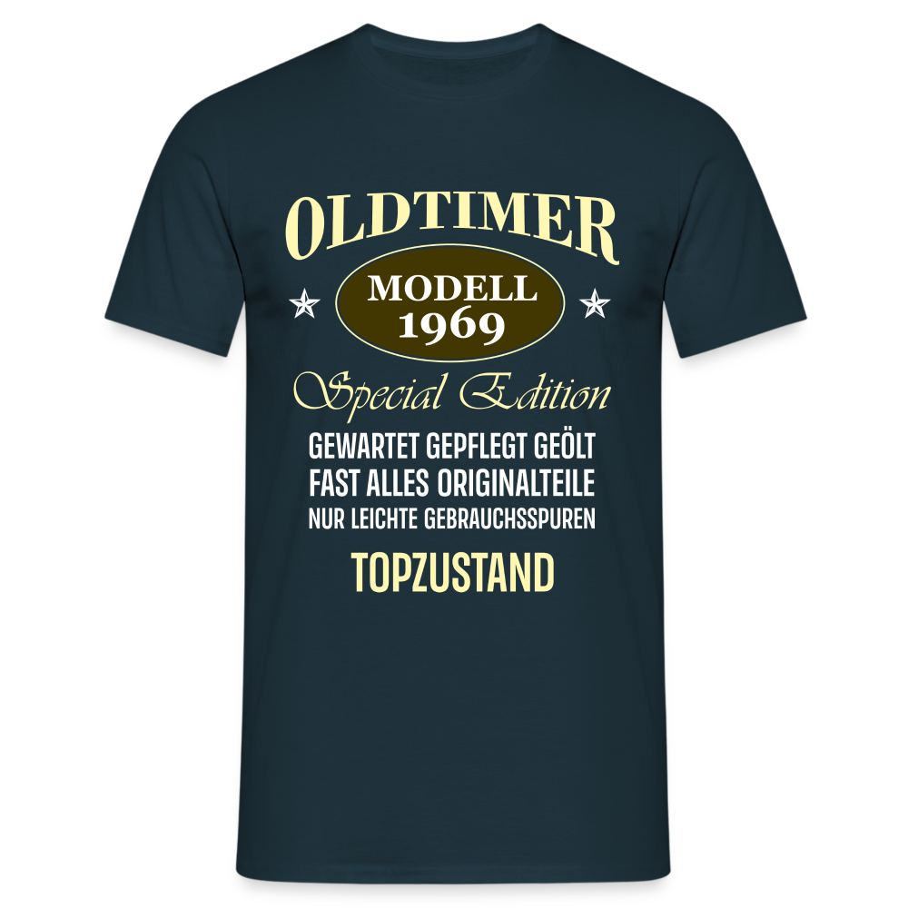 55.Geburtstag Oldtimer Modell 1969 Special Edition Lustiges Geschenk T-Shirt - Navy