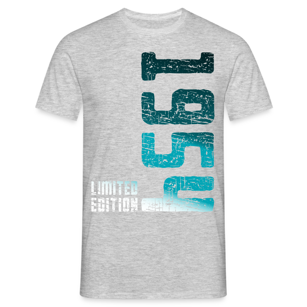 70.Geburtstag Limited Edition Jahrgang 1954 Geschenk T-Shirt - Grau meliert