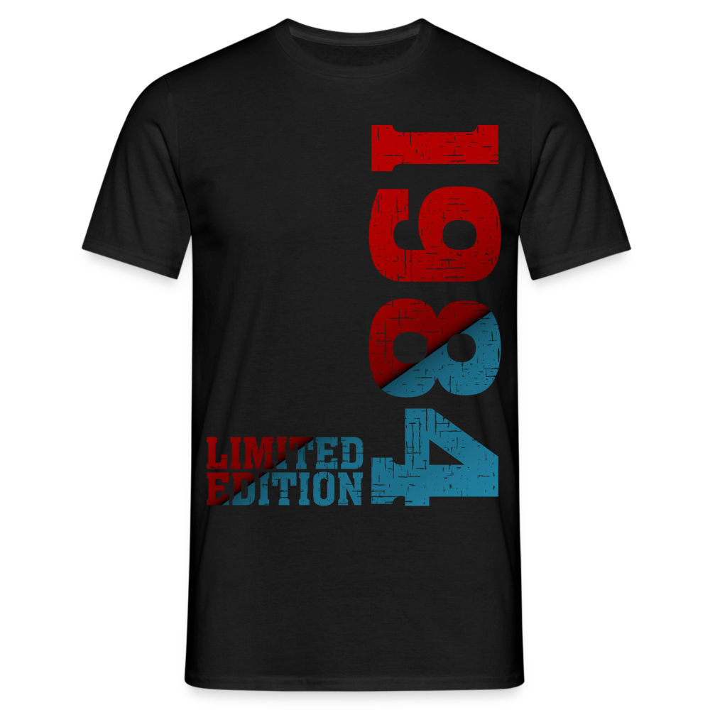 40. Geburtstag 1984 Limited Edition Geschenk T-Shirt - Schwarz