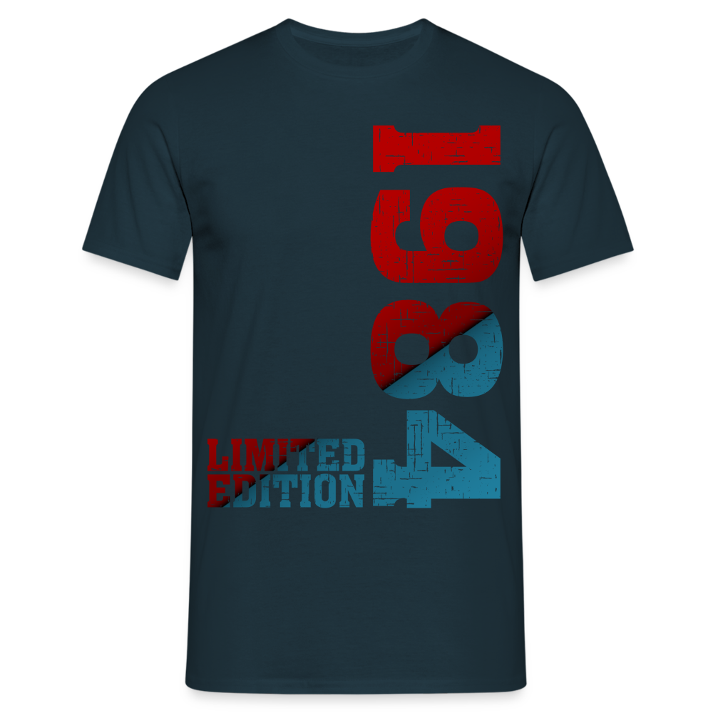 40. Geburtstag 1984 Limited Edition Geschenk T-Shirt - Navy