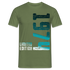 50. Geburtstag 1974 Limited Edition Geschenk T-Shirt - Militärgrün