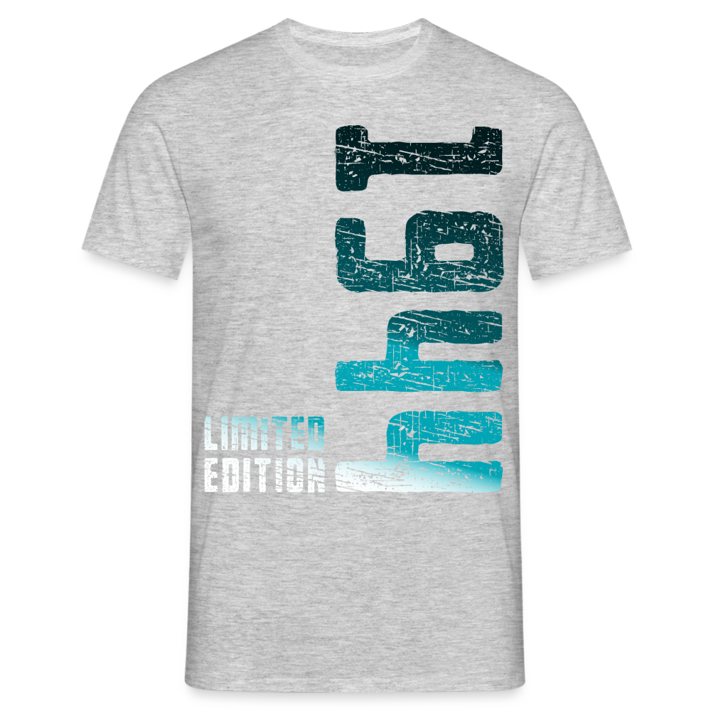 80. Geburtstag 1944 Limited Edition Geschenk T-Shirt - Grau meliert