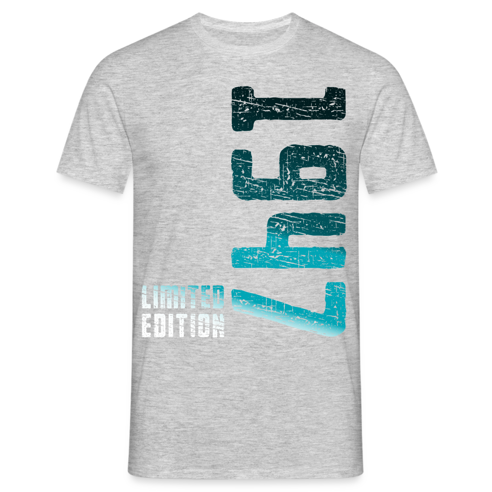 77. Geburtstag 1947 Limited Edition Geschenk T-Shirt - Grau meliert