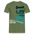 77. Geburtstag 1947 Limited Edition Geschenk T-Shirt - Militärgrün