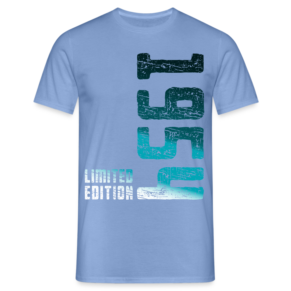 70. Geburtstag 1954 Limited Edition Geschenk T-Shirt - carolina blue