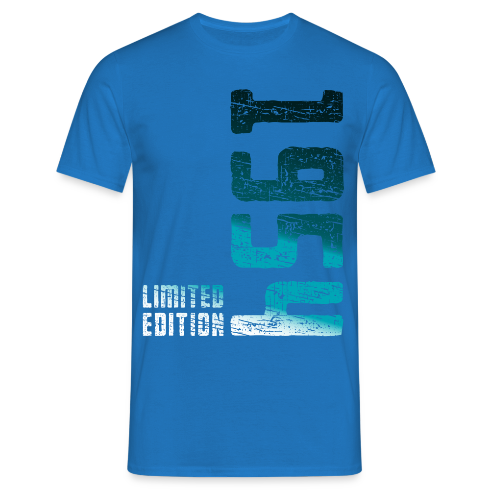 70. Geburtstag 1954 Limited Edition Geschenk T-Shirt - Royalblau