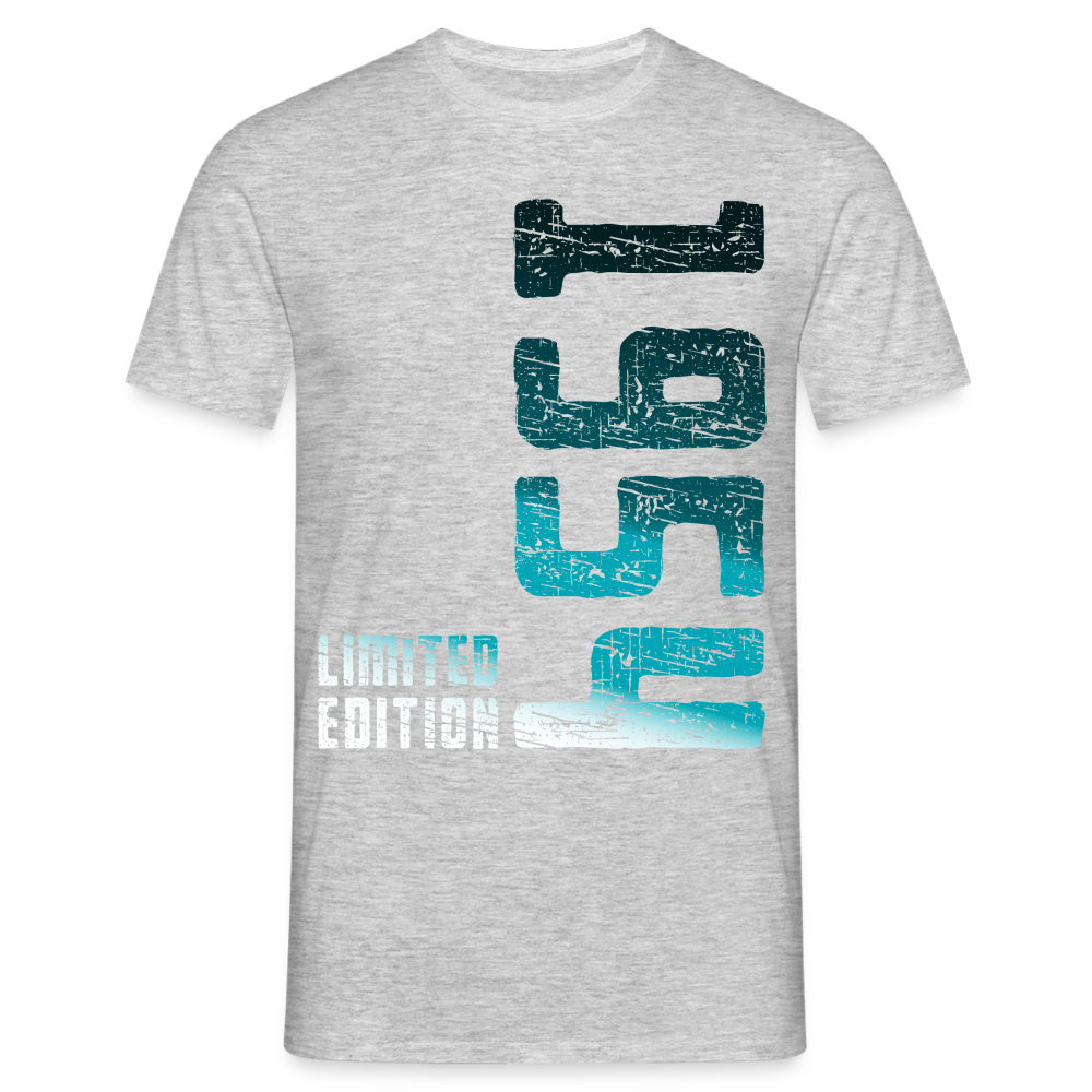 70. Geburtstag 1954 Limited Edition Geschenk T-Shirt - Grau meliert