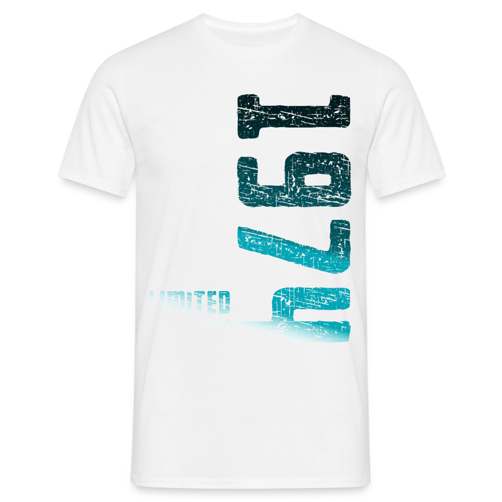 50. Geburtstag 1974 Limited Edition Geschenk T-Shirt - weiß