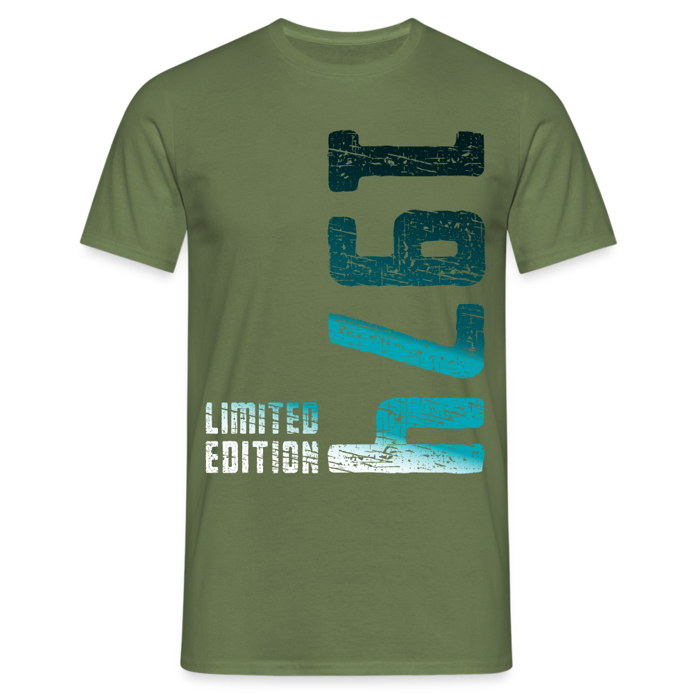 50. Geburtstag 1974 Limited Edition Geschenk T-Shirt - Militärgrün