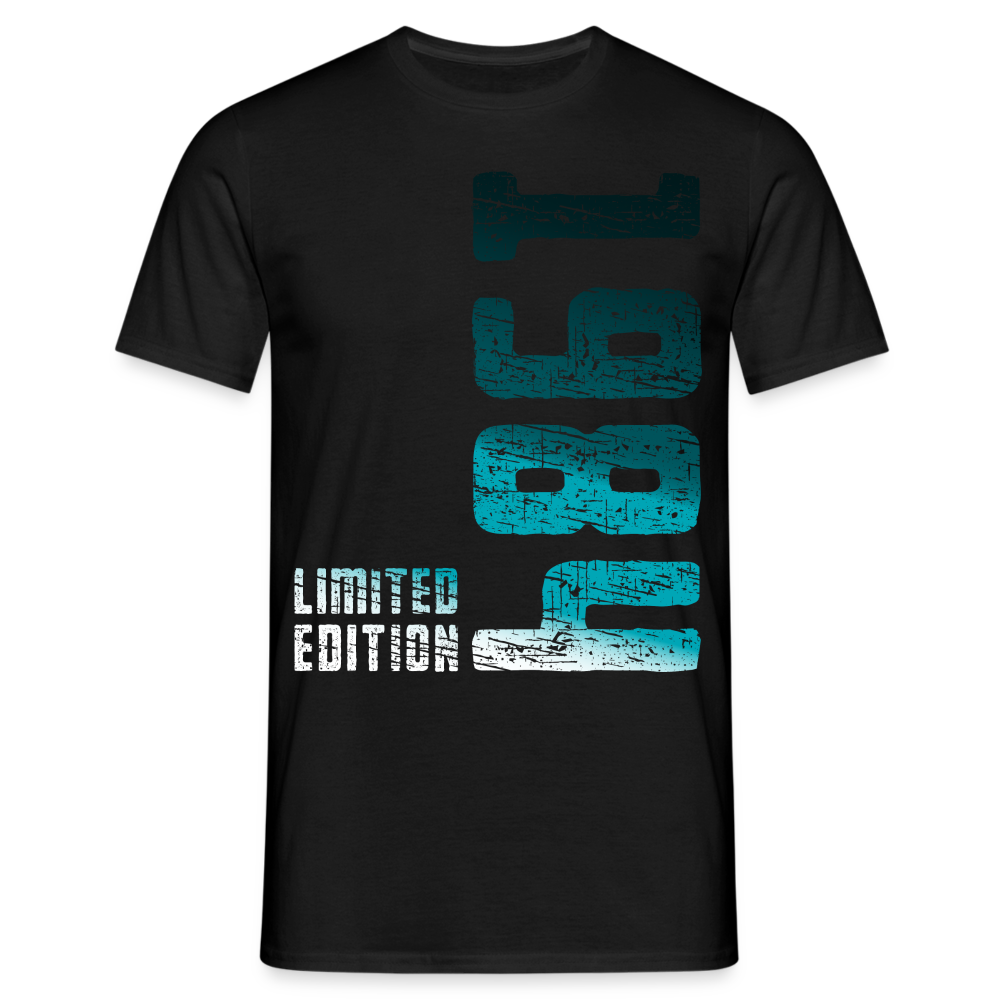 40. Geburtstag 1984 Limited Edition Geschenk T-Shirt - Schwarz